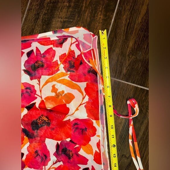 SLA The label floral bikini cover up wrap tie maxi skirt - Picture 5 of 8